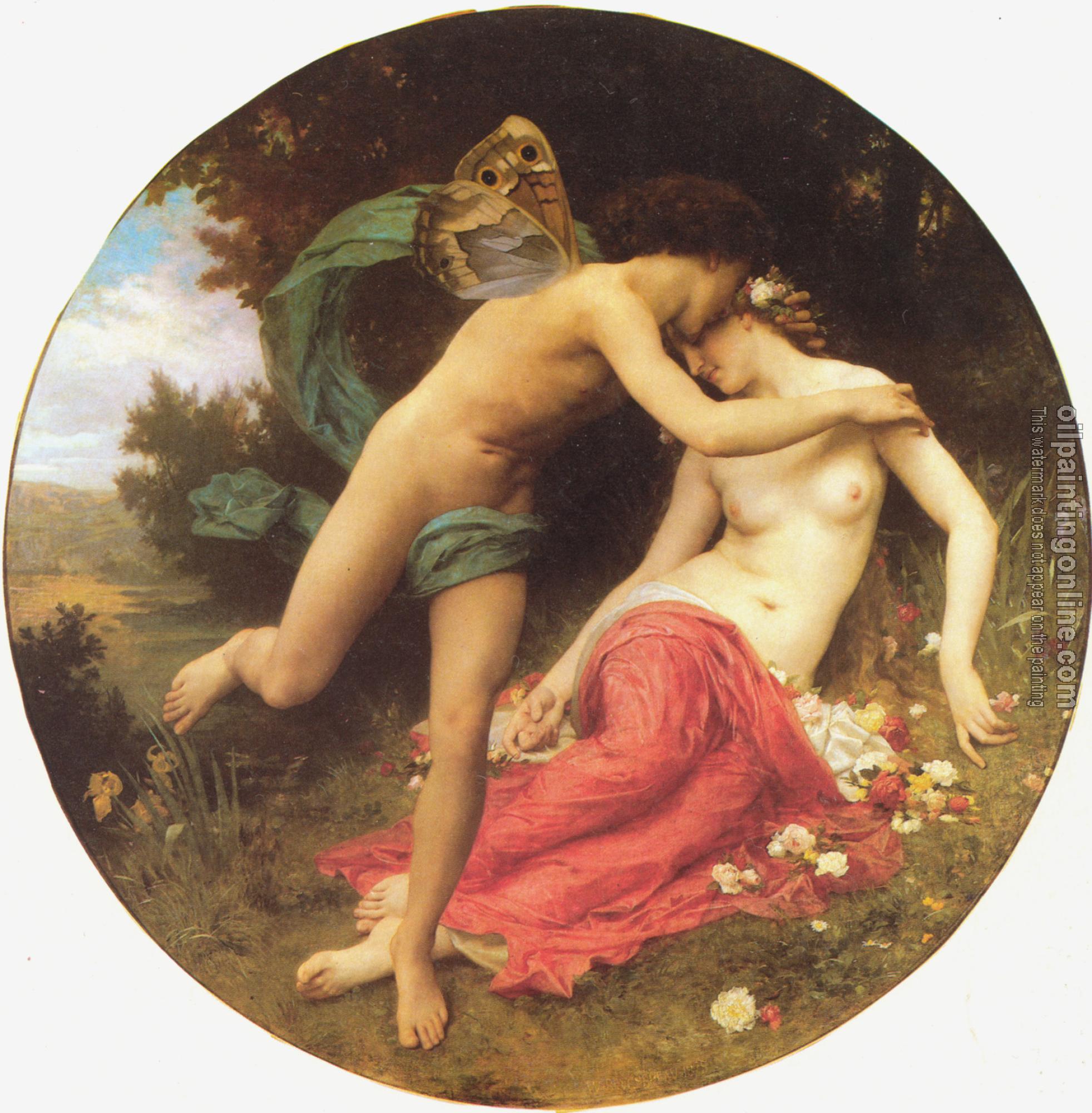 Bouguereau, William-Adolphe - Flore et Zephyre(Flora and Zephyr)